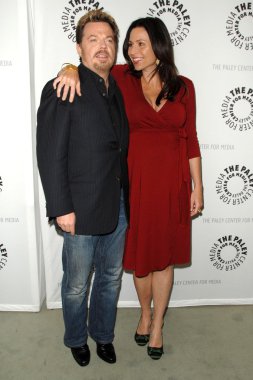 Eddie Izzard and Minnie Driver