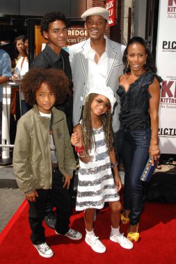 will Smith jada pinkett smith, willow smith ve aile