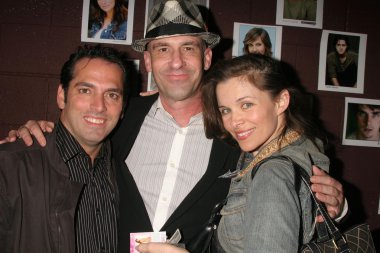 Daniel Ursitti with Tommy Colavito and Alicia Arden