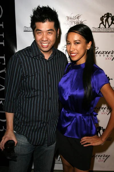 Jeff Lam e Cyndee San Luis — Foto Stock