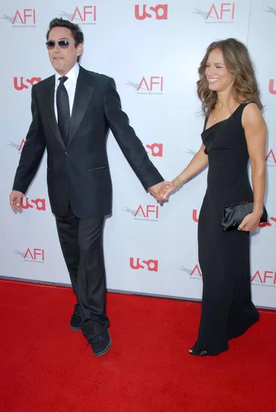 Robert Downey Jr. e Susan Downey — Fotografia de Stock