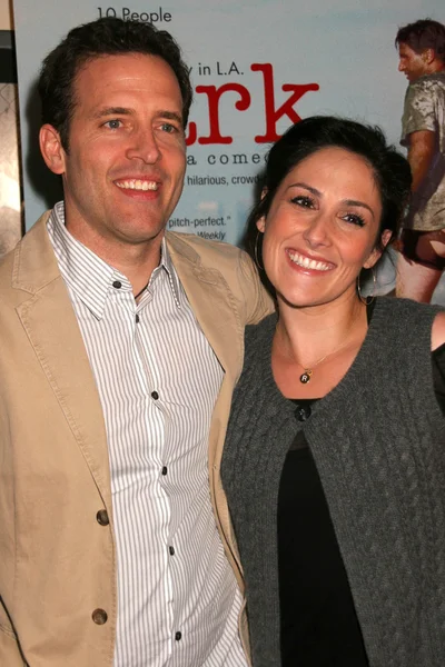 Kurt Voelker e Ricki Lake na estreia mundial de "Park". Arclight Cinemas, Hollywood, CA. 10-30-07 — Fotografia de Stock