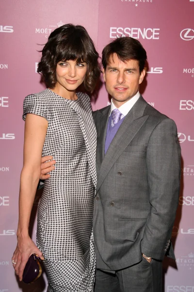 Katie holmes och tom cruise — Stockfoto