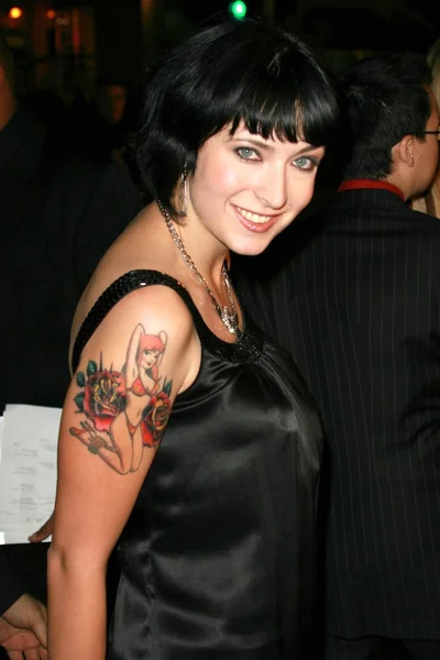 Diablo Cody at the Los Angeles premiere of 'Juno'. The Village Theatre, Westwood, CA. 12-03-07 — Stock Photo, Image