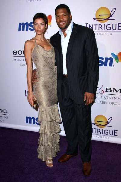 Nicole Murphy y Michael Strahan — Foto de Stock