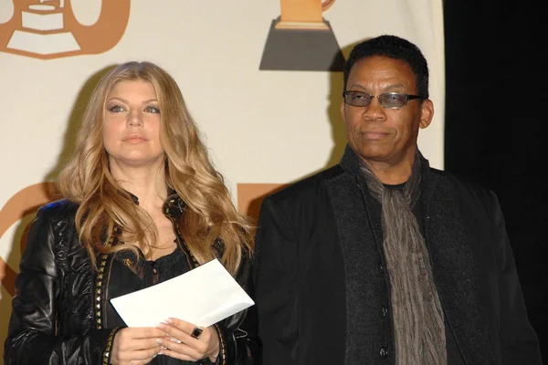 Fergie and Herbie Hancock — Stock fotografie