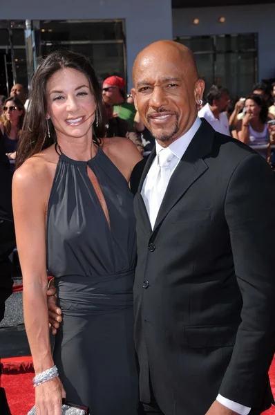 Montel Williams and wife Tara — Zdjęcie stockowe