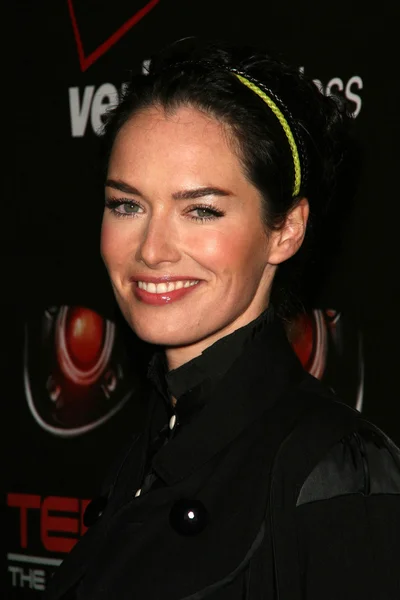 Lena Headey at the Screening Party for "Terminator The Sarah Connor Chronicles". Cinerama Dome, Hollywood, CA. 01-09-08 — Stock Photo, Image