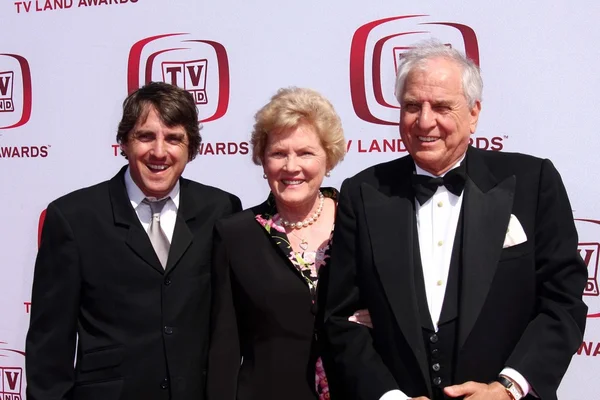 Scott Marshall con Barbara Marshall y Garry Marshall — Foto de Stock