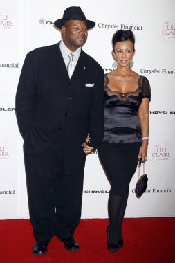 jimmy Jam ve eşi lisa lili claire Vakfı'nın 10 yıllık gala yemeği parası. Hyatt regency century plaza, century city, ca. 10-13-07