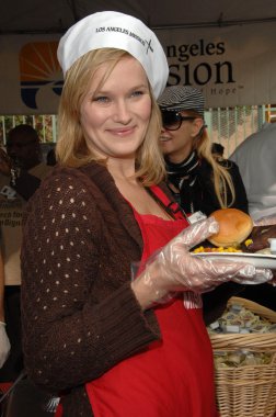 Nicholle Tom at the Los Angeles Mission's Thanksgiving Dinner For the Homeless. L.A. Mission, Los Angeles, CA. 10-21-07
