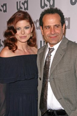 Debra Messing and Tony Shalhoub