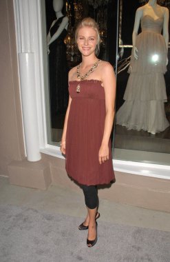 Monique Lhuillier'ın yeni butik açılış, Melissa Sagemiller. Monique Lhuillier, Los Angeles, Ca. 10-10-07