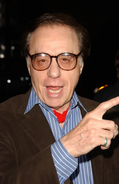 Peter Bogdanovich at the Los Angeles Premiere of "The Darjeeling Limited". Academy of Motion Picture Arts and Sciences, Beverly Hills, CA. 10-04-07 — Stock Photo, Image