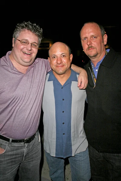 Brian McCabe con Kyle T. Heffner y J. Nathan Braley — Foto de Stock