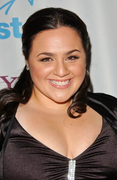 Nikki Blonsky at the Hollywood Film Festival's 11th Annual Hollywood Awards. Beverly Hilton Hotel, Beverly Hills, CA. 10-22-07 — Stock Photo, Image