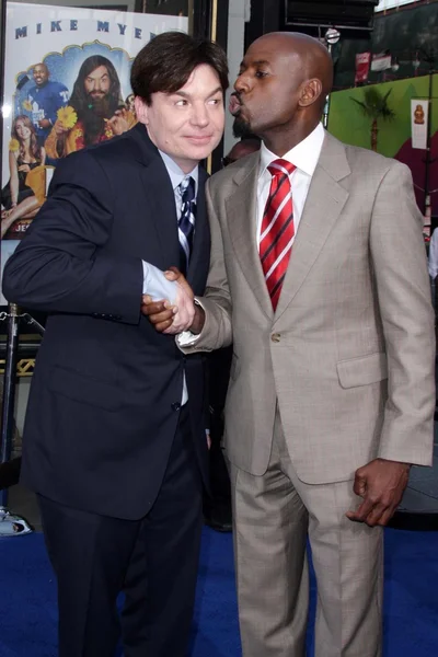 Mike Myers and Romany Malco — Stock Photo, Image