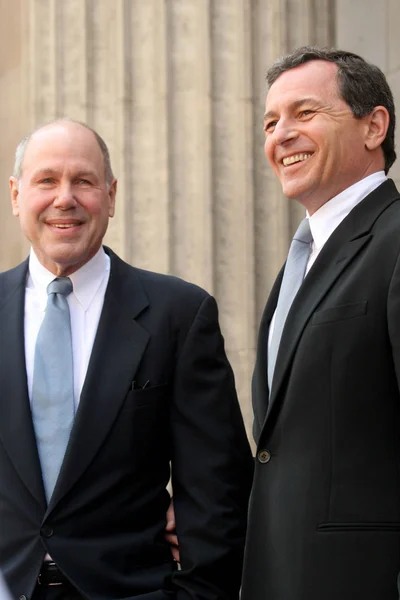 Michael D. Eisner and Bob Iger — Stock Photo, Image