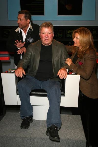 William Shatner and wife Elizabeth — Stock Photo, Image