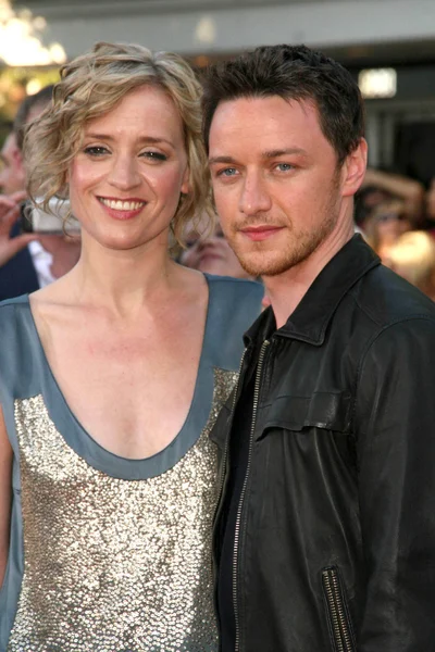 Anne Marie Duff and James McAvoy — Stock Photo, Image