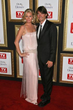 Rebecca Romijn and Jerry O'Connell at the 2007 TV Guide Emmy After Party. Les Deux, Hollywood, CA. 09-16-07