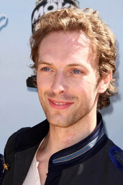 Chris Martin de la banda Coldplay — Foto de Stock