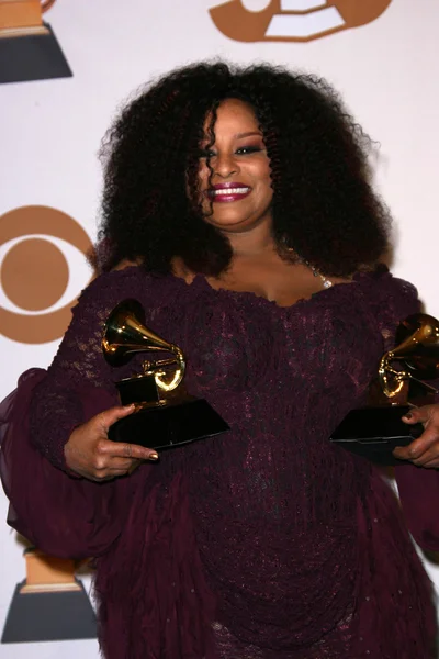 Chaka Khan in the press room at the 2008 Grammy Awards. Staples Center, Los Angeles, CA. 02-10-08 — Stock Photo, Image