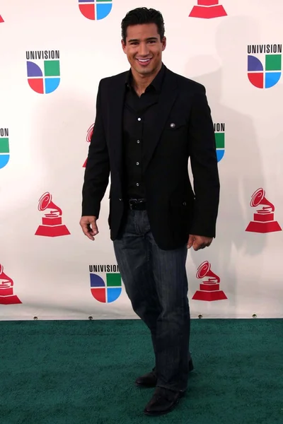 Mario Lopez chega ao oitavo Grammy Latino Anual. Mandalay Bay, Las Vegas, NV. 11-08-07 — Fotografia de Stock