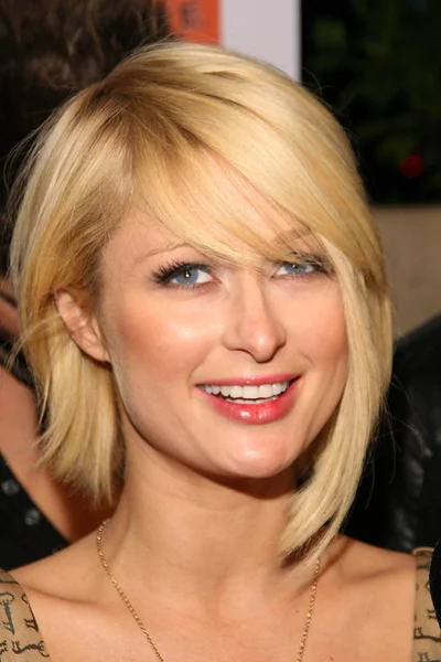 Paris Hilton at the Scandinavian Style Mansion Party. Private Residence, Beverly Hills, CA 12-01-07 — Stockfoto