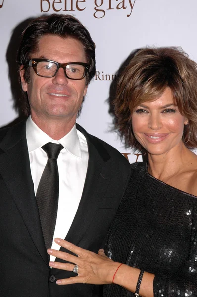 Harry Hamlin ve lisa rinna — Stok fotoğraf