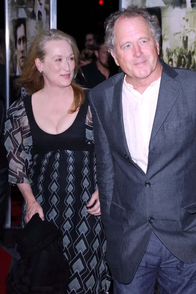 Meryl Streep and husband Don — Stock Photo, Image