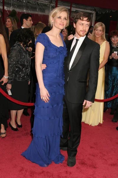 Anne-Marie Duff and James McAvoy — Stock Photo, Image