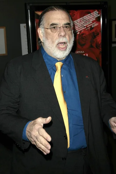 Francis Ford Coppola at the Los Angeles premiere of 'Youth Without Youth'. WGA Theater, Beverly Hills, CA. 12-07-07 — 스톡 사진
