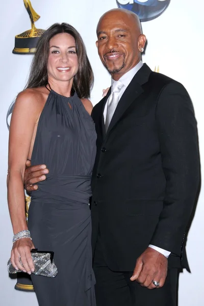 Montel Williams and wife Tara — Stock Photo, Image