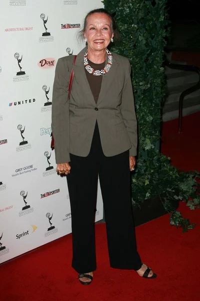 Leslie Caron at the 59th Annual Emmy Awards Nominee Reception. Pacific Design Center, Los Angeles, CA. 09-14-07 — 图库照片
