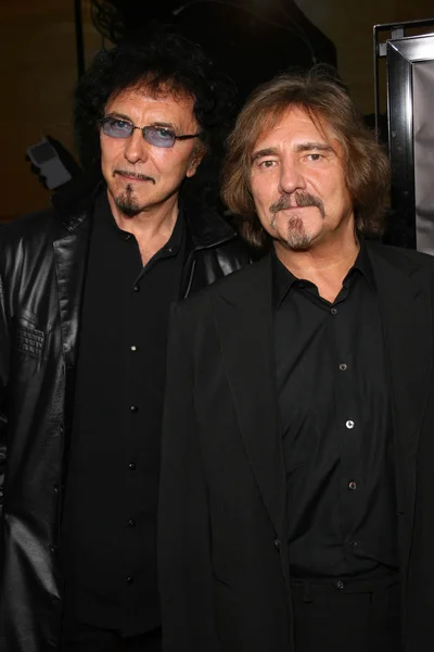 Tony iommi i geezer butler — Zdjęcie stockowe