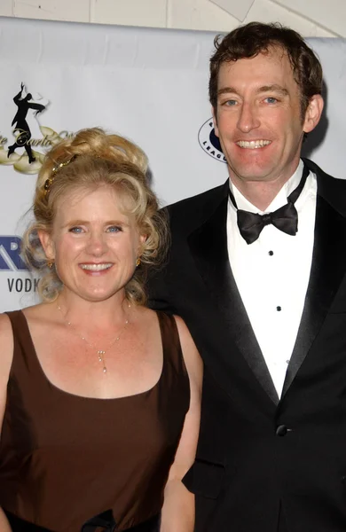 Nancy Cartwright and Tom Kenny — Stock fotografie