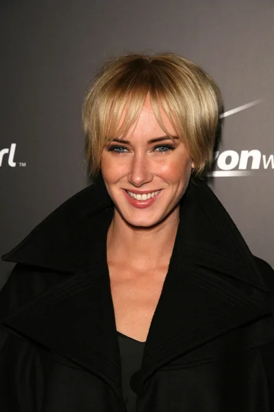 Kimberly Stewart at the Blackberry Pearl 8130 Launch Party. A+D Studio, Los Angeles, CA. 01-31-08 — Stock Photo, Image