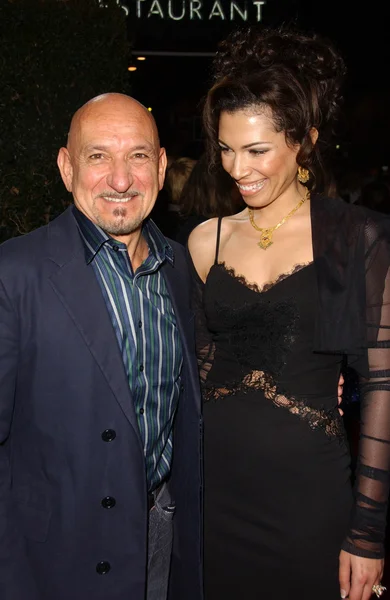 Ben Kingsley og Daniela Lavender - Stock-foto