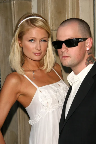 Paris hilton a benji madden — Stock fotografie