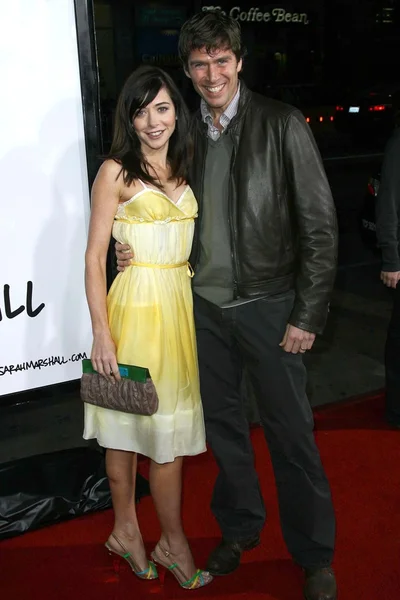 Alyson Hannigan, Alexis Denisof — Stockfoto