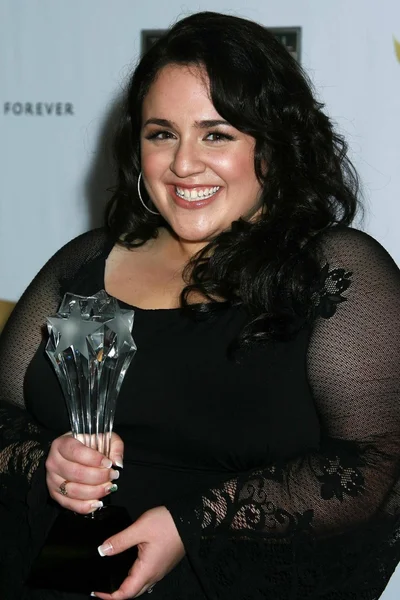 Nikki Blonsky ai The 13th Annual Critic's Choice Awards. Auditorium Civico di Santa Monica, Santa Monica, CA. 01-07-08 — Foto Stock