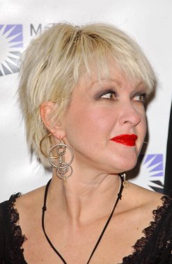 Cyndi Lauper at the Matthew Shepard Foundation Honors. Wiltern Theatre, Hollywood, CA. 10-27-07