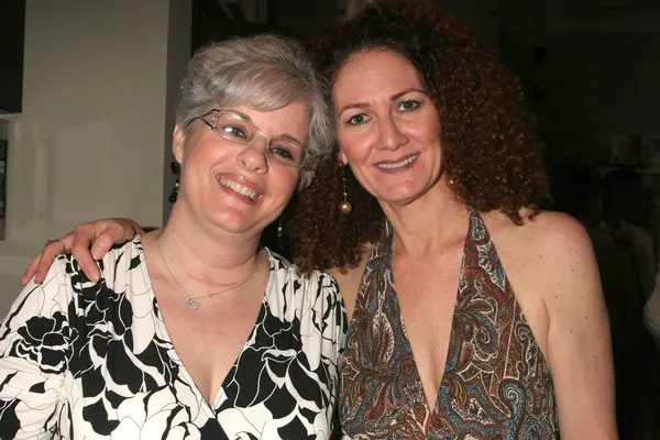 Carole bruns i przyjaciel — Zdjęcie stockowe
