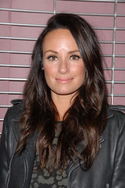 Catt Sadler at the GLOW BIO Opening, Glow Bio, West Hollywood, CA 11-14-12 — 图库照片