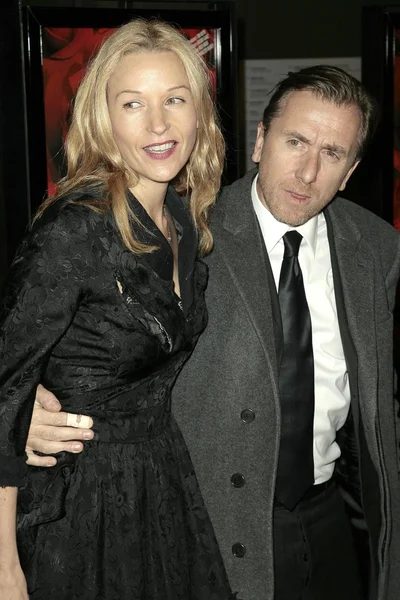 Tim Roth e moglie — Foto Stock