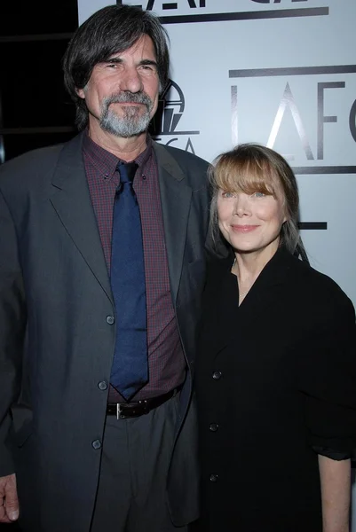 Jack Fisk y Sissy Spacek — Foto de Stock