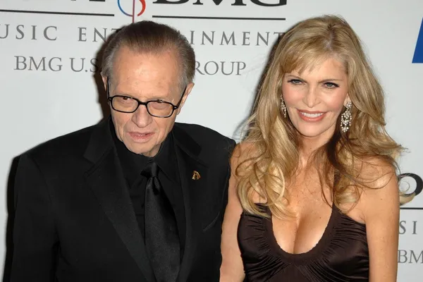Larry King and Shawn Southwick — Stock Photo, Image
