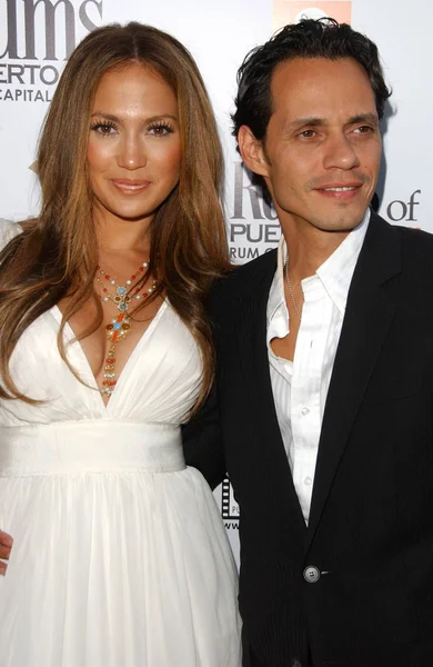 Jennifer lopez och marc anthony — Stockfoto