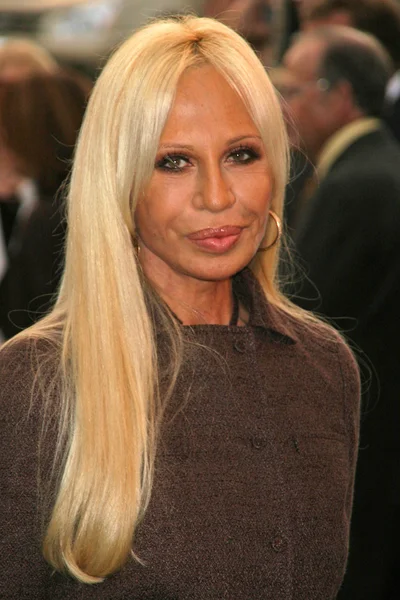 Donatella versace — Φωτογραφία Αρχείου